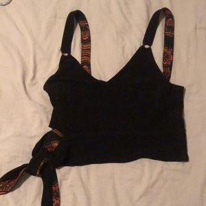 Free People Fun Black tank